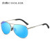 Men's new polarized sunglasses Color changing sunglasses 8013 day and night vision dual-use polarizer