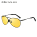 Men's new polarized sunglasses Color changing sunglasses 8013 day and night vision dual-use polarizer