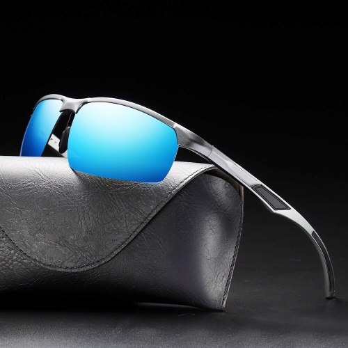 Mens Sunglasses Brand Designer Aluminum Magnesium Uv400 Polarized Vintage Glasses Male High Quality Fashion Shades Polar Driving