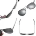 Pilot Sunglasses Men Polarized Eyewear Uv400 Glasses For Driving Vintage Shades Retro Male High Quality Fashion Brand Designer