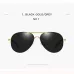 Pilot Sunglasses Men Uv400 Eyewear Polarized Glasses For Driving Vintage Shades Retro Red Black Shades Male Brand Designer Polar