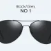 Pilot Sunglasses Polarized Man's Eyeglasses Uv400 Vintage Glasses Shades For Women Retro Brand Designer New 2019 Black Polar Tac