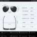 Pilot Sunglasses Polarized Man's Eyeglasses Uv400 Vintage Glasses Shades For Women Retro Brand Designer New 2019 Black Polar Tac