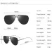 Pilot Sunglasses Uv400 Eyewear Polarized Glasses For Men Vintage Shades Retro Driving Fashion Women Brand High Quality Male Tac
