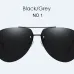 Polarized Sunglasses Men Eyewear Uv400 High Quality Fashion Pilot Vintage Driving Shades Mirror Metal Glasses For Women Brand