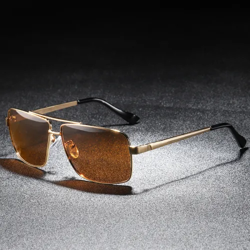 Polarized Sunglasses Men Uv400 Eyewear Vintage Glasses For Driving Shades Male Fashion High Quality Brand Designer Accessories