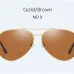 Polarized Sunglasses Uv400 Glasses For Men Vintage Retro Driving Shades For Women Fashion Brand Designer Male Pilot Polar Black
