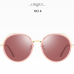 Round Sunglasses Women Eyewear Polarized Glasses For Driving Vintage Retro Pink Luxury Design Fashion Lady High Quality Shades