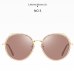 Round Sunglasses Women Eyewear Polarized Glasses For Driving Vintage Retro Pink Luxury Design Fashion Lady High Quality Shades