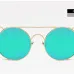 Steampunk Round Glasses For Men Polarized Mirror Uv400 High Quality Retro Driving Shades Women's Sunglasses Vintage Polar Brand