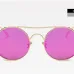 Steampunk Round Glasses For Men Polarized Mirror Uv400 High Quality Retro Driving Shades Women's Sunglasses Vintage Polar Brand