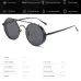 Steampunk Round Glasses For Men Polarized Mirror Uv400 High Quality Retro Driving Shades Women's Sunglasses Vintage Polar Brand