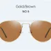 Sunglasses For Men Uv400 Eyewear Polarized Shades For Women Vintage Glasses For Driving Retro Pilot Fashion Black Male Designer