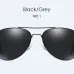 Sunglasses Men Brand Uv400 Eyewear Polarized Shades For Women Vintage Pilot Polar Male Yellow Fashion Driving High Quality Black