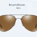 Sunglasses Men Brand Uv400 Eyewear Polarized Shades For Women Vintage Pilot Polar Male Yellow Fashion Driving High Quality Black