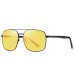 Sunglasses Men Polarized Uv400 High Quality Vintage Eyewear Retro Yellow Glasses For Driving Polar Shades Fashion New 2019 Pilot