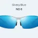 Uv400 Aluminum Magnesium Sunglasses Men Polarized Square Classic Driving Shades Outdoor Vintage Fashion Male Brand Oculos De Sol