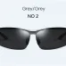 Uv400 Aluminum Magnesium Sunglasses Men Polarized Square Classic Driving Shades Outdoor Vintage Fashion Male Brand Oculos De Sol