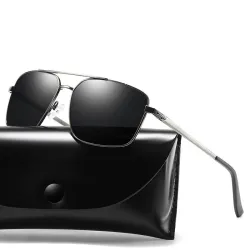 Uv400 Sunglasses For Men Polarized Eyewear Vintage Glasses For Driving Shades Pilot High Quality Fashion Brand Male Top Selling