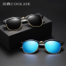 Unisex Polarized Sunglasses 6098 Retro Classic Minails Colorful Driving Sunglasses