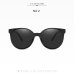 Cat's Eye Sunglasses Polarized Eyewear Uv400 Red Glasses Vintage Retro Driving Shades For Women Luxury Design Fashion Lady Polar