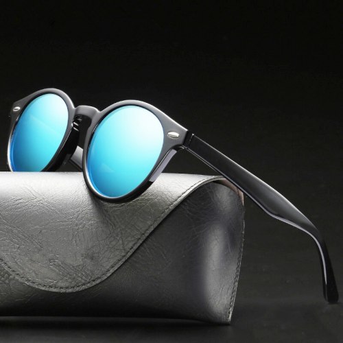 Fashion Male Sunglasses Brand Woman Polarized Uv400 High Quality Vintage Cat Eye Retro Shades Driver Men's Glasses Yellow Lens