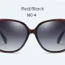Ladies Sunglasses Uv400 Eyewear Polarized Luxury Brand Women Shades Vintage Glasses Driving Retro Oversized Fashion Female Black