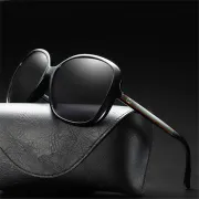 Luxury Sunglasses Polarized Eyewear Uv400 Glasses Women Vintage Driving Shades Retro High Quality Fashion Oversized Ladies Brand