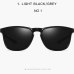 Square Sunglasses Polarized Man's Eyeglasses Uv400 Shades For Women Vintage Glasses Driving Red Retro Tac Polar Male Accessories