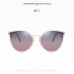 Sunglasses Cat Eye Uv400 Eyewear Polarized Glasses Women Vintage Retro Shades Driving Brand Designer Red Lens Lady High Quality