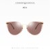 Sunglasses Cat Eye Uv400 Eyewear Polarized Glasses Women Vintage Retro Shades Driving Brand Designer Red Lens Lady High Quality