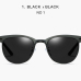 Sunglasses Men Polarized Eyewear Uv400 Glasses For Driver Half Frame Shades For Women Vintage Retro Polar Fashion 2019 Designer