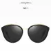 Sunglasses Polarized Women Cat's Eye Uv400 Glasses Lady Vintage Driving Shades Polar Retro Oversized High Quality Fashion Brand