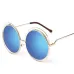 Luxury Vintage Round Big Oversized Lens Mirror Brand Designer Pink Sunglasses Lady Cool Retro UV400 Women Sun Glasses Unisex