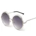 Luxury Vintage Round Big Oversized Lens Mirror Brand Designer Pink Sunglasses Lady Cool Retro UV400 Women Sun Glasses Unisex