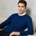 10 Colors Men's Casual Knit Sweater 2019 Autumn Winter New Slim Fit Pullover Wool Cashmere Sweater Men Brand Clothes