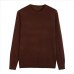 10 Colors Men's Casual Knit Sweater 2019 Autumn Winter New Slim Fit Pullover Wool Cashmere Sweater Men Brand Clothes