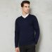 14-Color 2019 Autumn New Men Knitted Pullover Cashmere Sweater Casual Business V-Collar Thin Slim fit Sweaters Brand Clothes