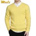 2017 Spring mens sweater pullovers Simple style cotton knitted V neck sweater jumpers Thin male knitwear Blue Red Black M-4XL