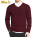 2017 Spring mens sweater pullovers Simple style cotton knitted V neck sweater jumpers Thin male knitwear Blue Red Black M-4XL