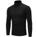 2018 New Autumn Winter Men'S Sweater Men'S Turtleneck Solid Color Casual Sweater Men's Slim Fit Brand Knitted Pullovers