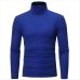 2018 New Autumn Winter Men'S Sweater Men'S Turtleneck Solid Color Casual Sweater Men's Slim Fit Brand Knitted Pullovers