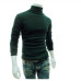 2018 New Autumn Winter Men'S Sweater Men'S Turtleneck Solid Color Casual Sweater Men's Slim Fit Brand Knitted Pullovers