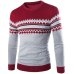 2018 Sweaters Men New Fashion Casual O-Neck Slim Cotton Knit Quality Mens Sweaters And Pullovers Men Brand Clothing Size