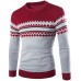 2018 Sweaters Men New Fashion Casual O-Neck Slim Cotton Knit Quality Mens Sweaters And Pullovers Men Brand Clothing Size