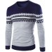 2018 Sweaters Men New Fashion Casual O-Neck Slim Cotton Knit Quality Mens Sweaters And Pullovers Men Brand Clothing Size