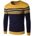 2018 Sweaters Men New Fashion Casual O-Neck Slim Cotton Knit Quality Mens Sweaters And Pullovers Men Brand Clothing Size