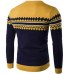 2018 Sweaters Men New Fashion Casual O-Neck Slim Cotton Knit Quality Mens Sweaters And Pullovers Men Brand Clothing Size