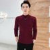 2019 Autumn New Men's Turtleneck  Sweaters Pullover Male Solid Color Slim Fit Turtleneck Sweater Tops Knitted Pullovers S-2XL