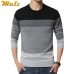 2019 Brand MuLS 100% Cotton Mens Sweaters Striped Sweaters Male Pullover Jersey Man Autumn Winter Knitwears Fashion Jumpers Boy